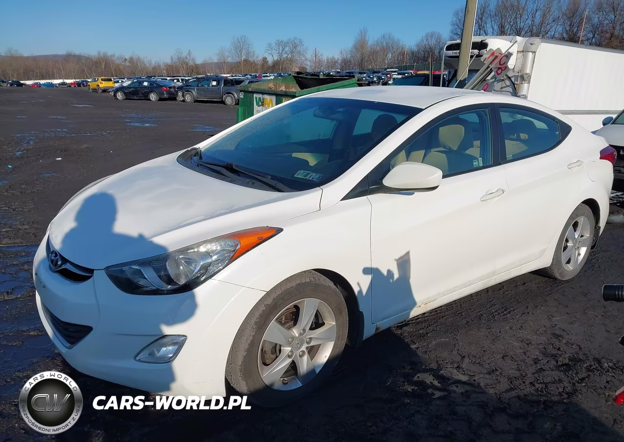 2013 Hyundai Elantra Gls VIN:5NPDH4AE8DH349864 - 2