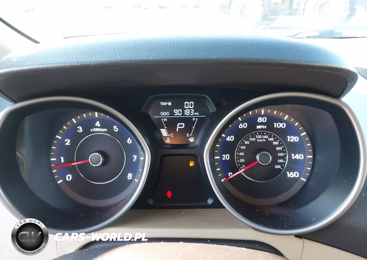2013 Hyundai Elantra Gls VIN:5NPDH4AE8DH349864 - 7
