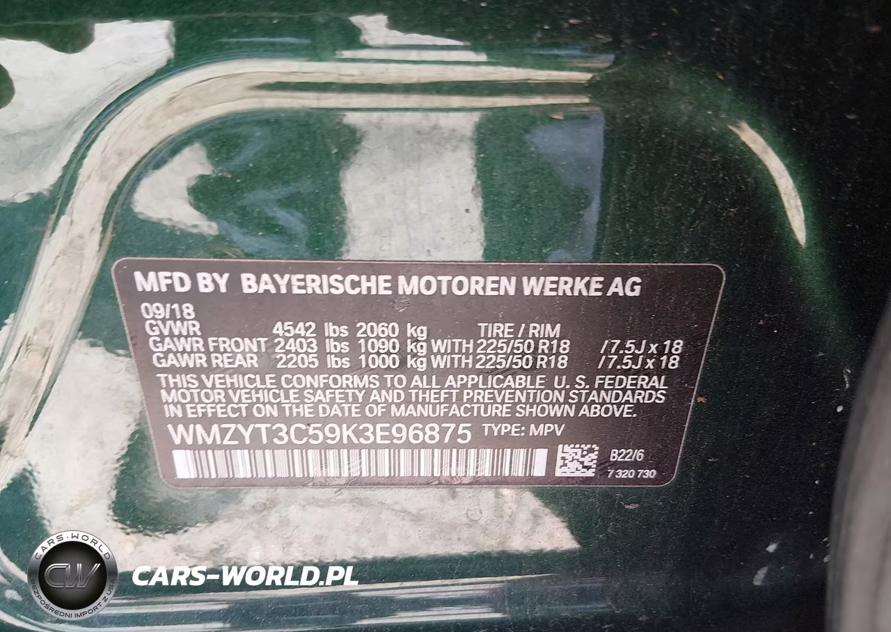 2019 Mini Countryman Cooper S VIN:WMZYT3C59K3E96875 - 9