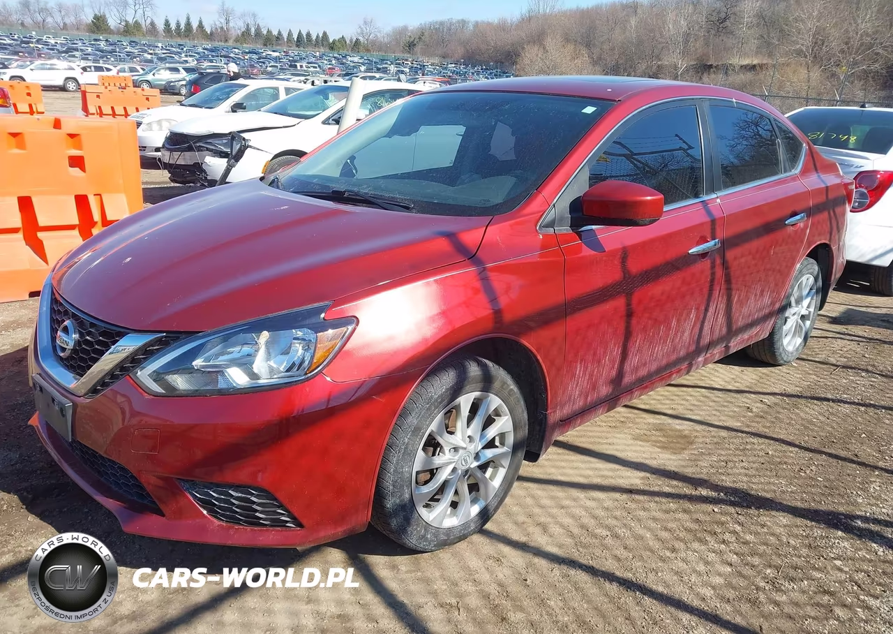 2017 Nissan Sentra Sv VIN:3N1AB7AP0HY252726 - 2