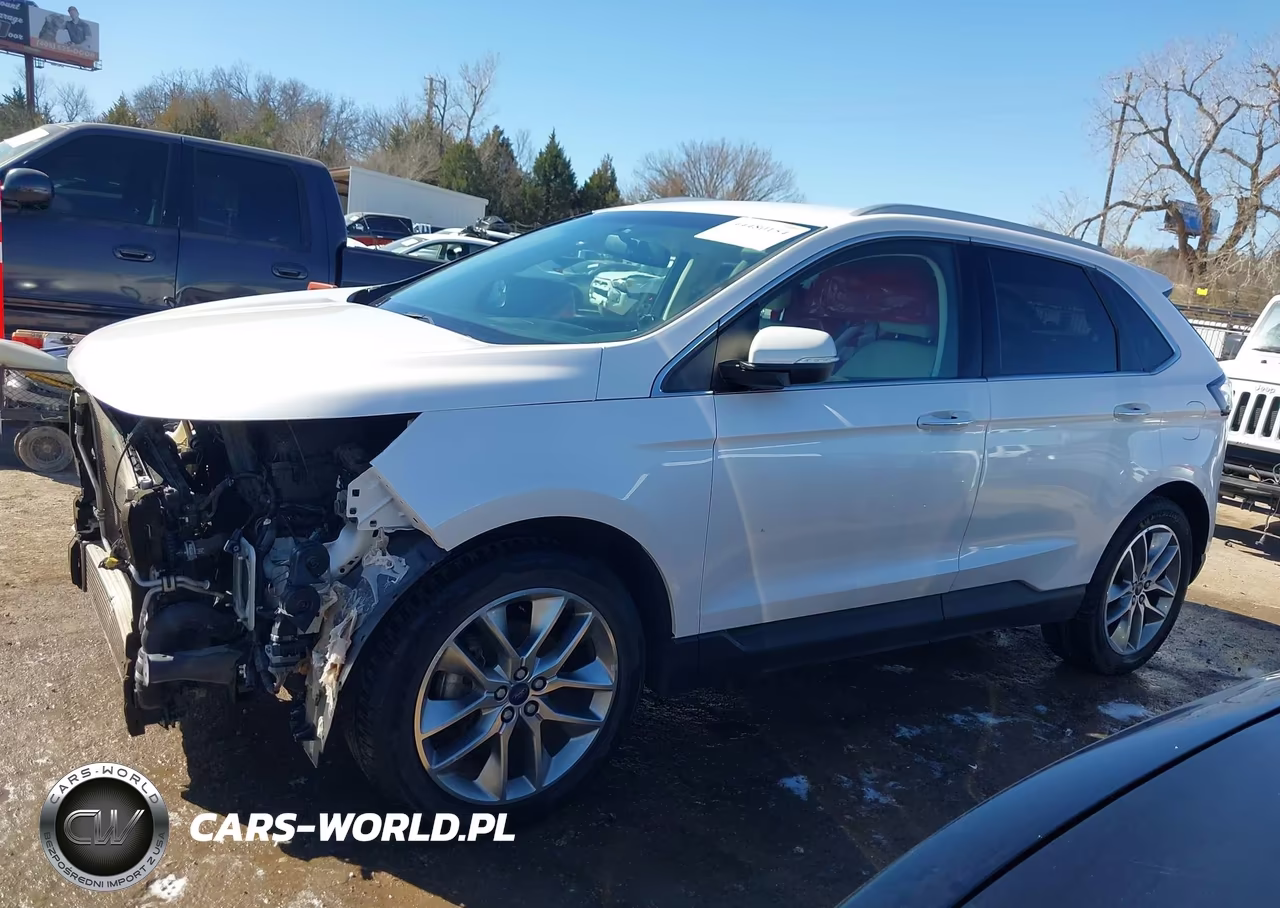 2018 Ford Edge Titanium VIN:2FMPK3K96JBB10133 - 15
