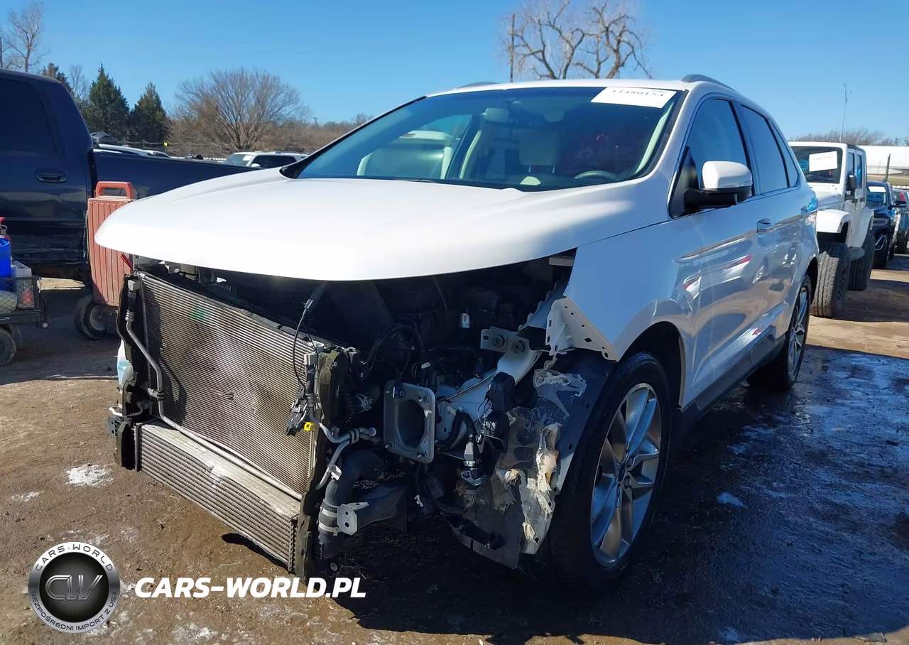 2018 Ford Edge Titanium VIN:2FMPK3K96JBB10133 - 2