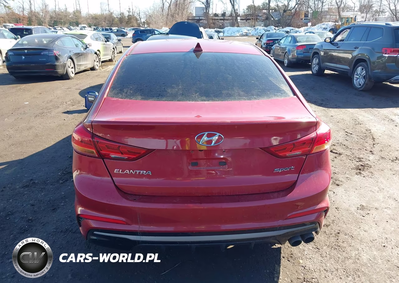 2018 Hyundai Elantra Sport VIN:KMHD04LB1JU586221 - 16