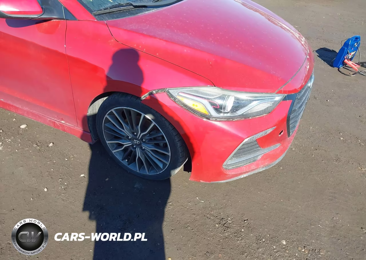 2018 Hyundai Elantra Sport VIN:KMHD04LB1JU586221 - 6