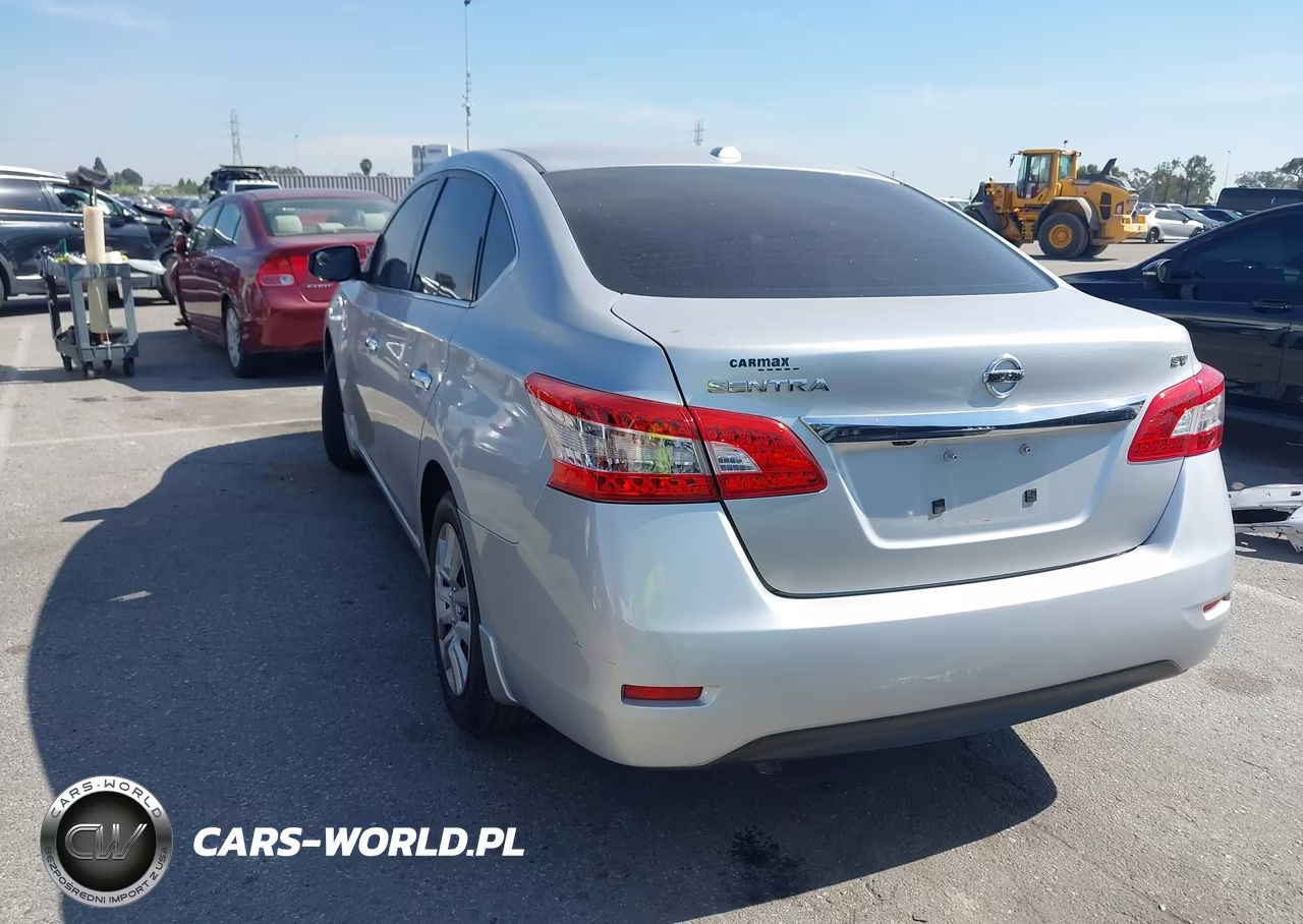 2015 Nissan Sentra Sv VIN:3N1AB7AP9FY271949 - 3