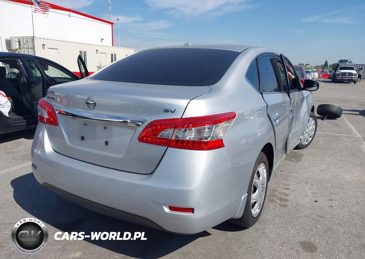 2015 Nissan Sentra Sv VIN:3N1AB7AP9FY271949 - 4