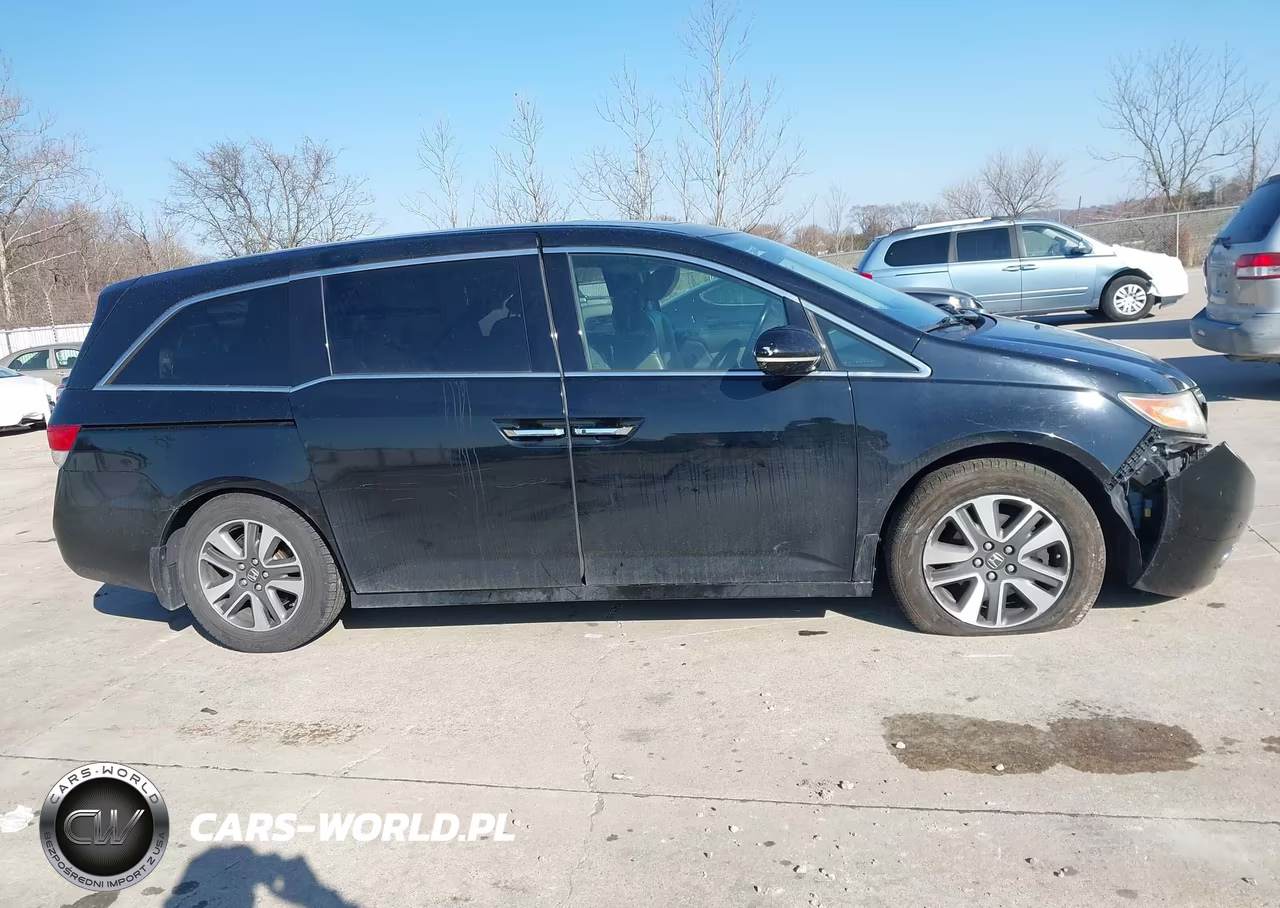 2014 Honda Odyssey Touring-Touring Elite VIN:5FNRL5H92EB015736 - 14
