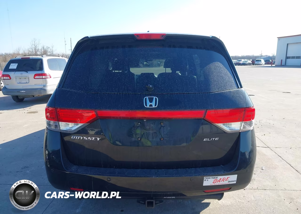 2014 Honda Odyssey Touring-Touring Elite VIN:5FNRL5H92EB015736 - 17