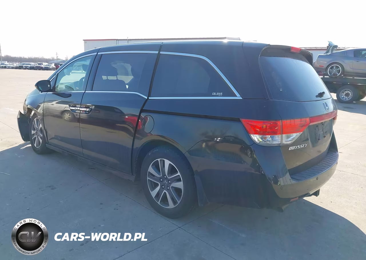 2014 Honda Odyssey Touring-Touring Elite VIN:5FNRL5H92EB015736 - 3