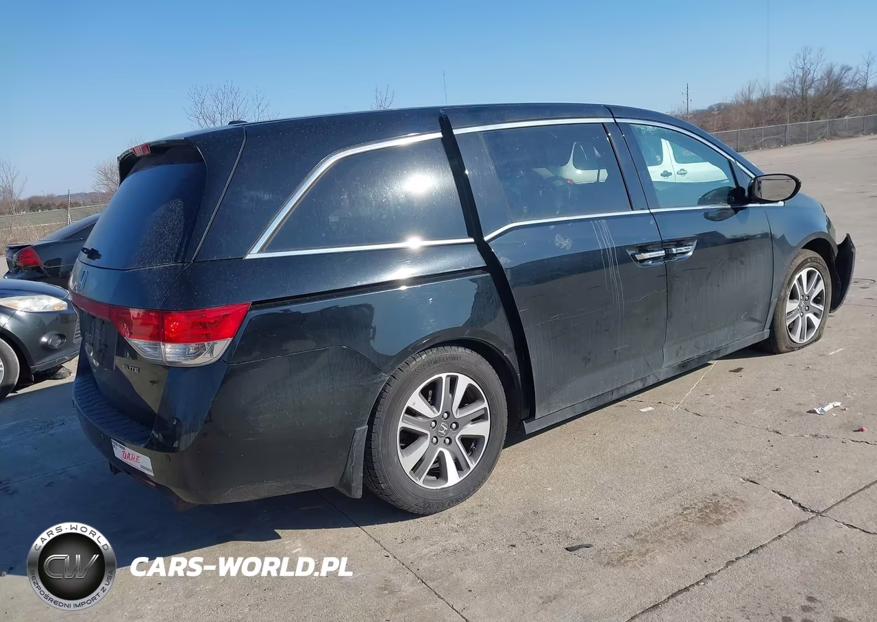 2014 Honda Odyssey Touring-Touring Elite VIN:5FNRL5H92EB015736 - 4