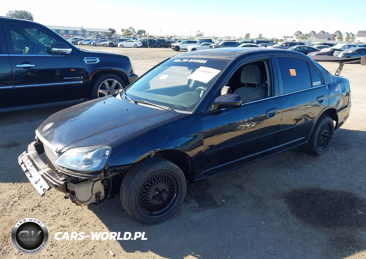 2002 Honda Civic Ex VIN:2HGES26762H570133 - 2