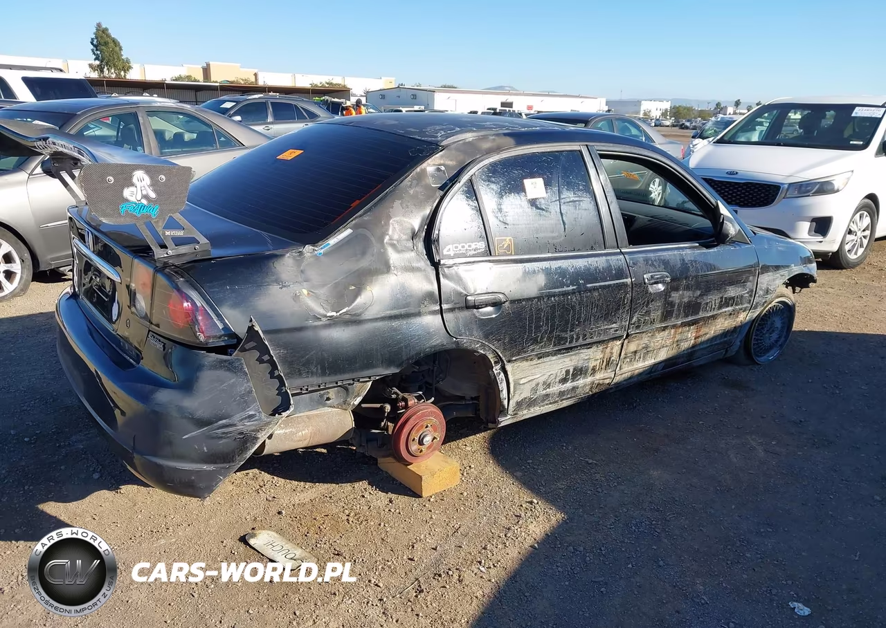 2002 Honda Civic Ex VIN:2HGES26762H570133 - 4