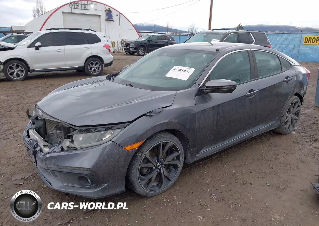 2021 Honda Civic Sport VIN:2HGFC2F89MH545563 - 2