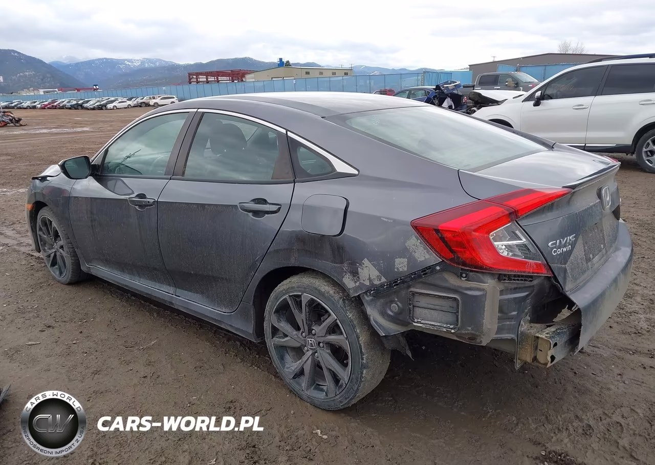 2021 Honda Civic Sport VIN:2HGFC2F89MH545563 - 3