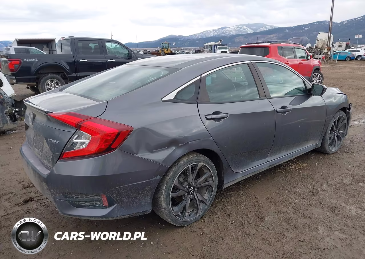 2021 Honda Civic Sport VIN:2HGFC2F89MH545563 - 4