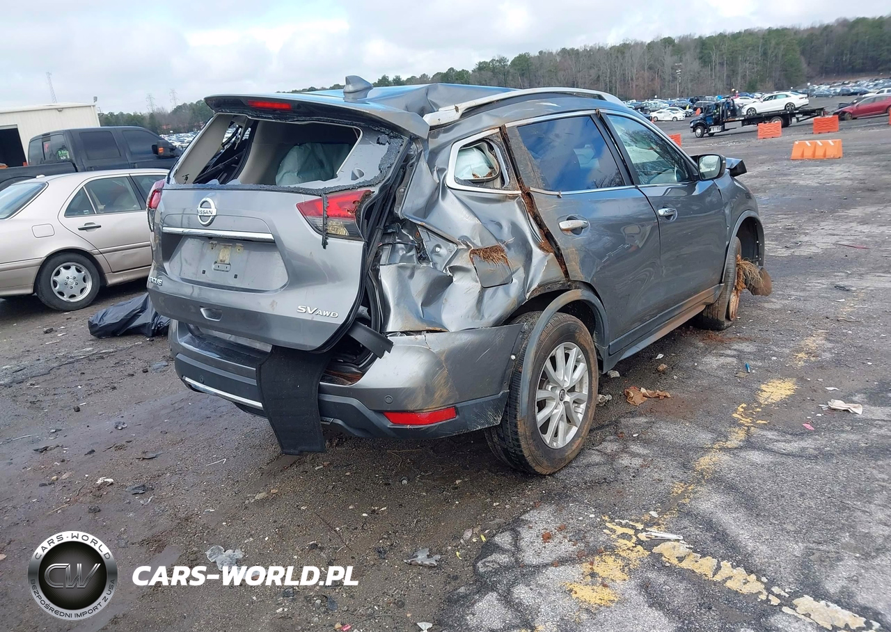 2020 Nissan Rogue Sv Intelligent Awd VIN:JN8AT2MV0LW107326 - 4