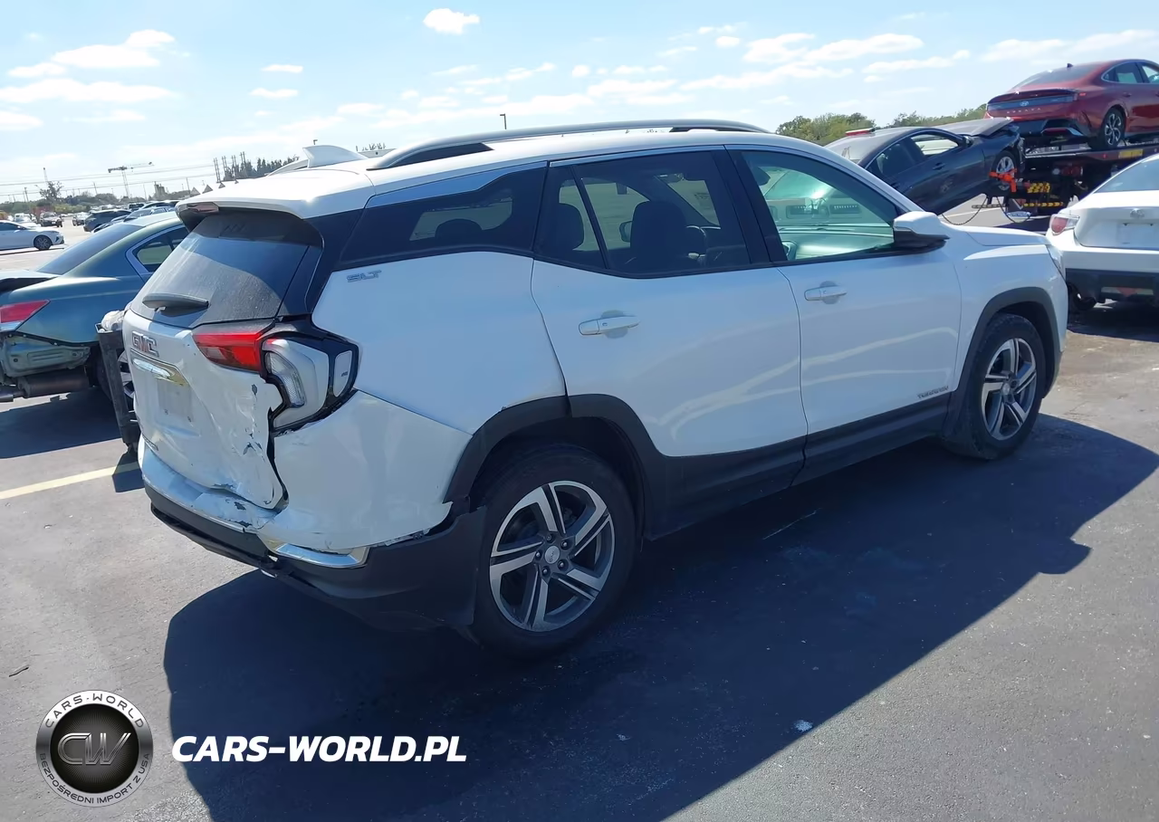 2021 GMC Terrain Fwd Slt VIN:3GKALPEV9ML302537 - 4