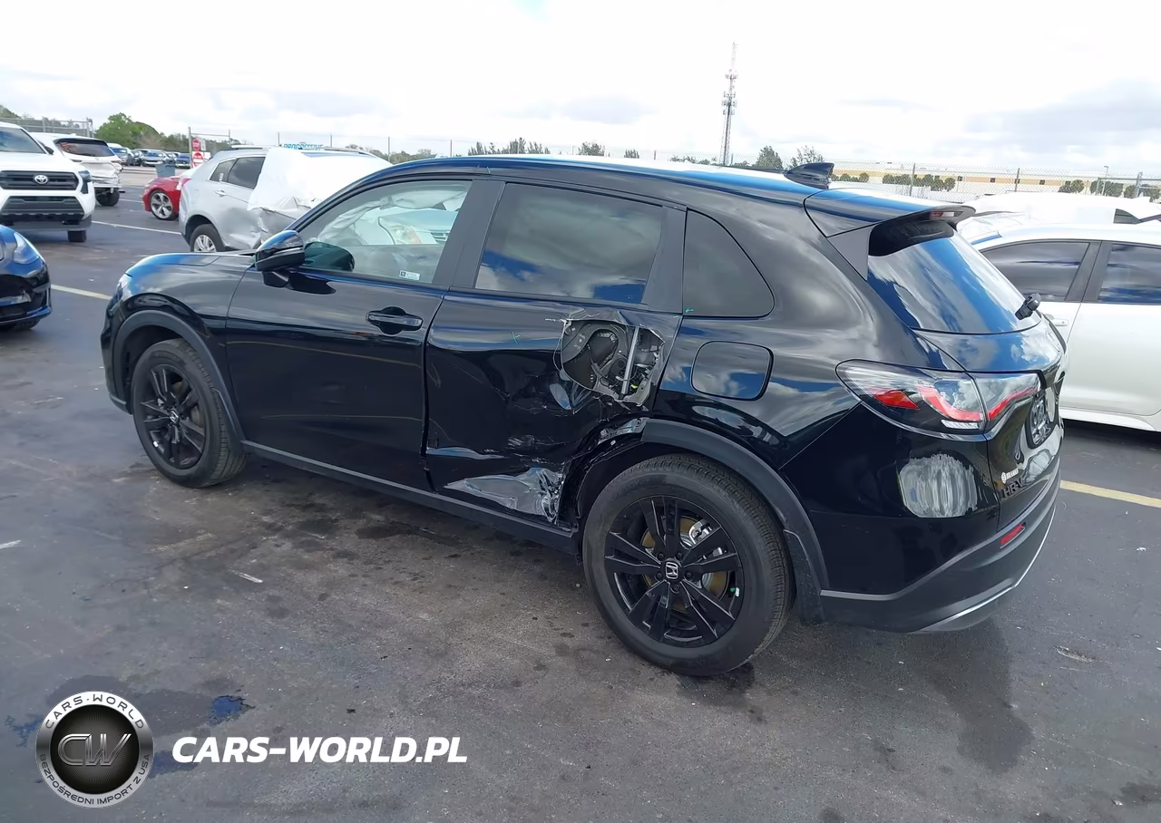 2026 Honda Hr-V 2Wd Sport VIN:3CZRZ1H59TM727555 - 3