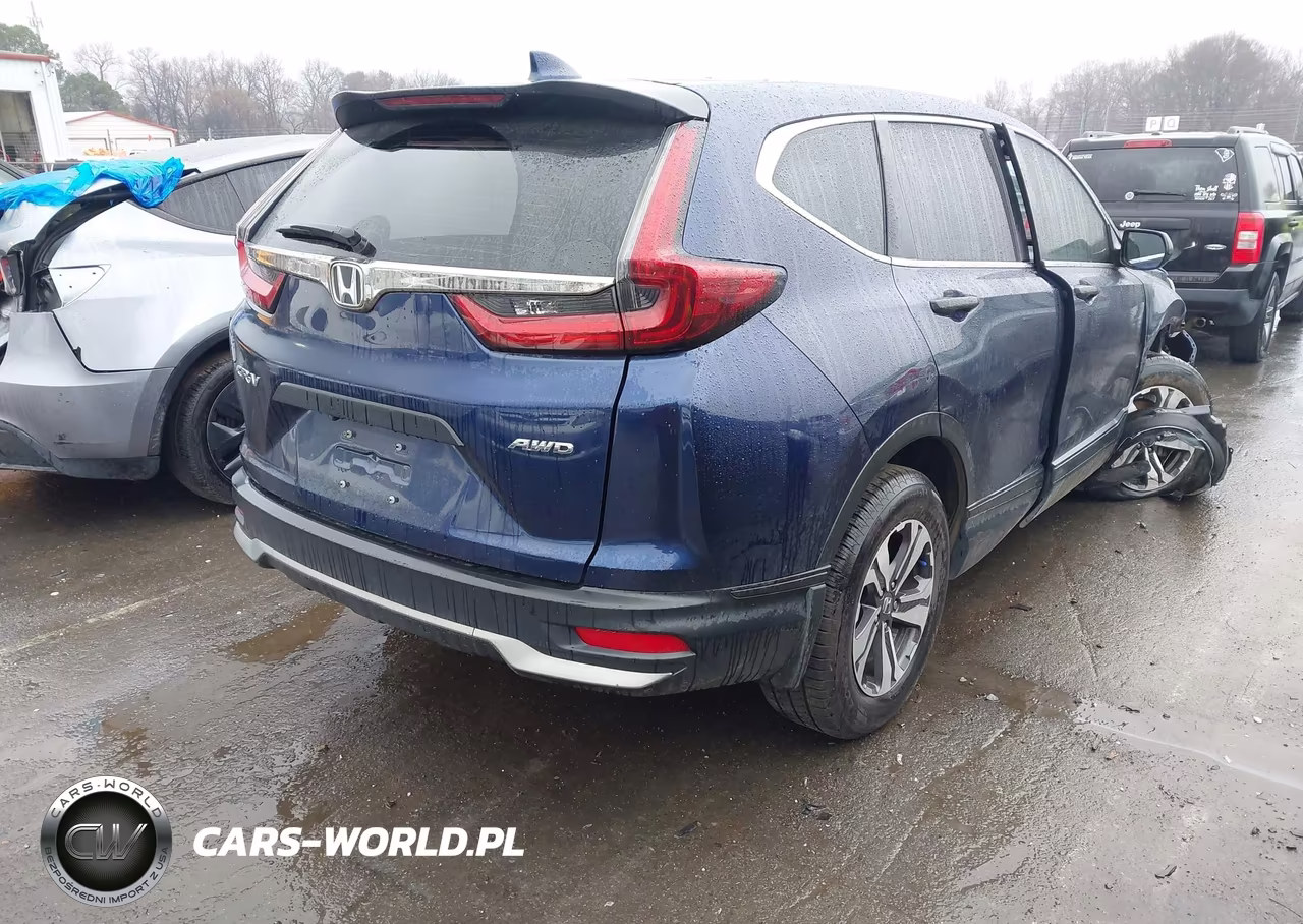 2020 Honda Cr-V Awd Lx VIN:5J6RW2H27LL010979 - 4