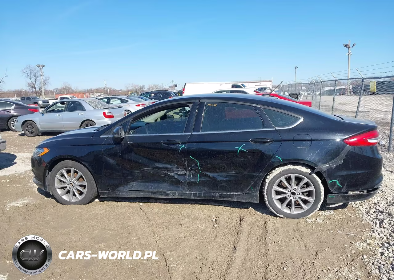 2017 Ford Fusion Se VIN:3FA6P0HD4HR240893 - 14