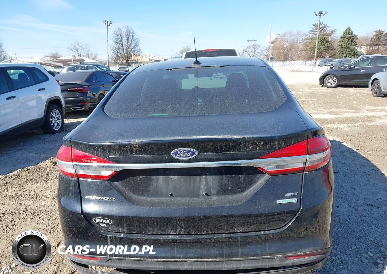 2017 Ford Fusion Se VIN:3FA6P0HD4HR240893 - 16