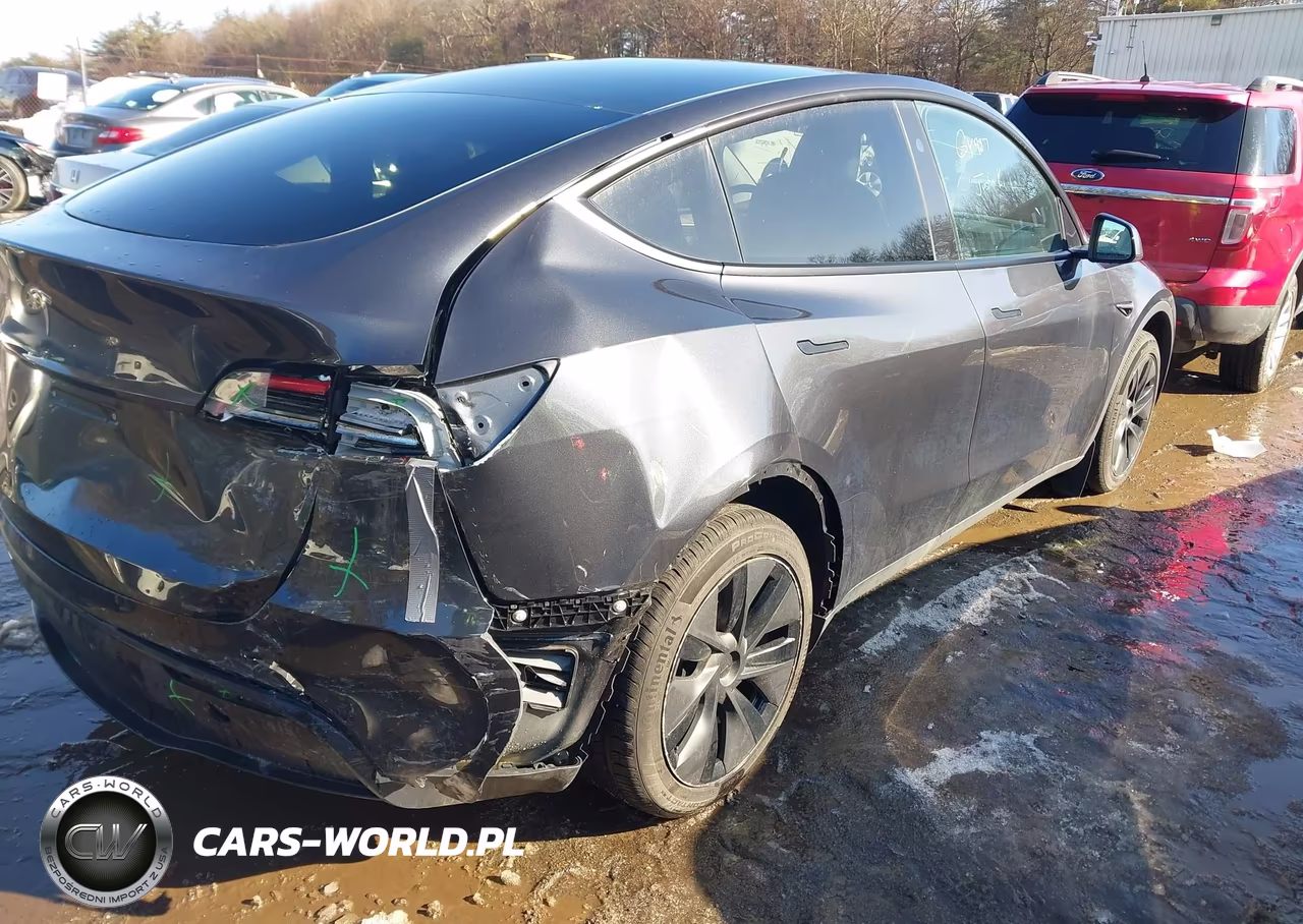 2025 Tesla Model Y Long Range Single Motor Rear-Wheel Drive VIN:7SAYGDED6SF318987 - 4