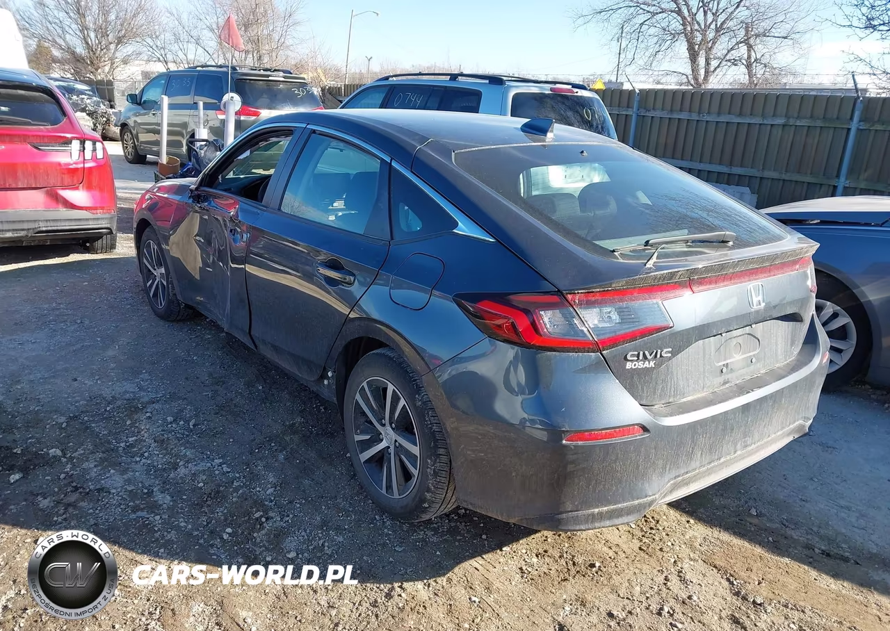 2024 Honda Civic Lx VIN:19XFL2H56RE036955 - 3