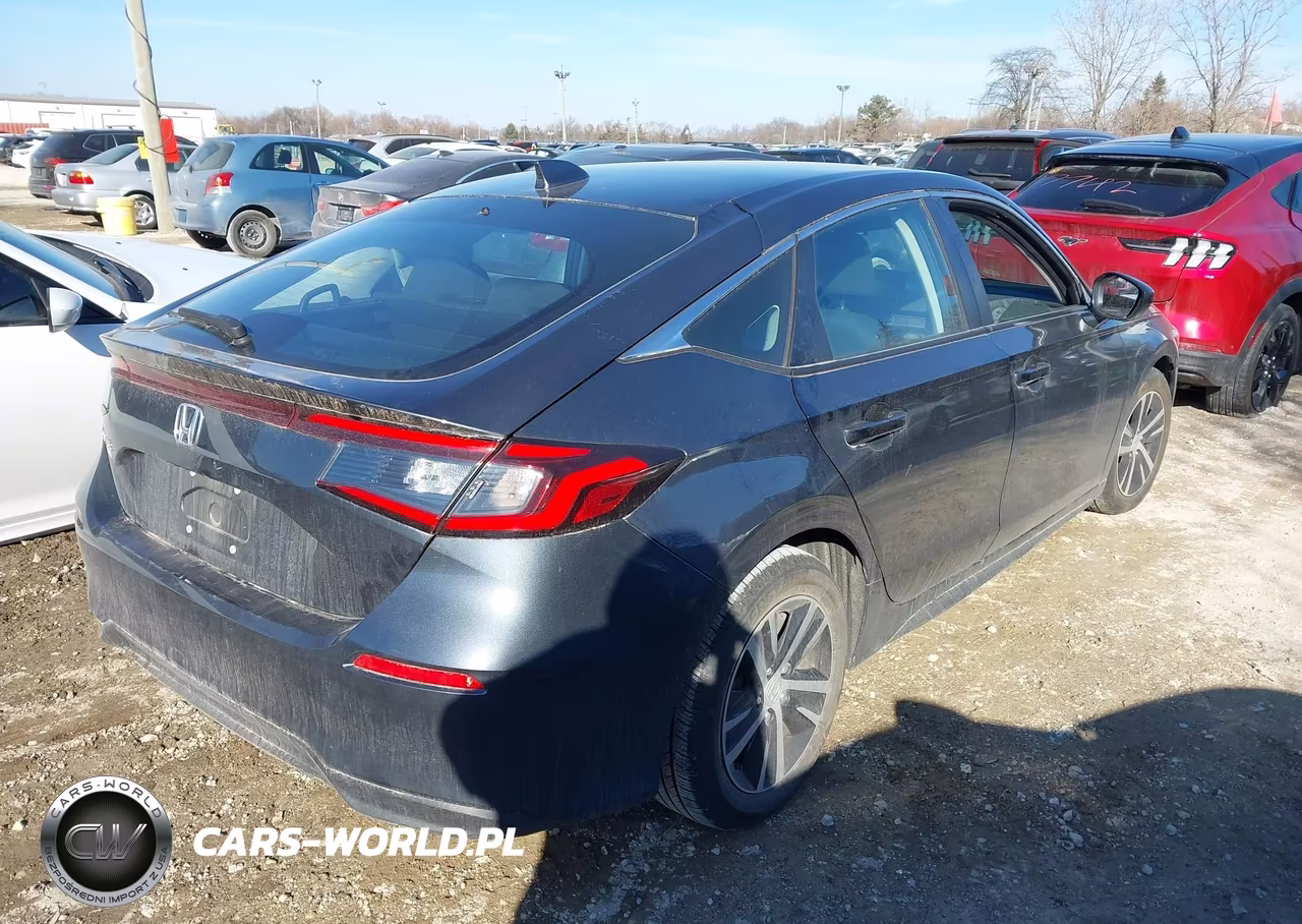 2024 Honda Civic Lx VIN:19XFL2H56RE036955 - 4