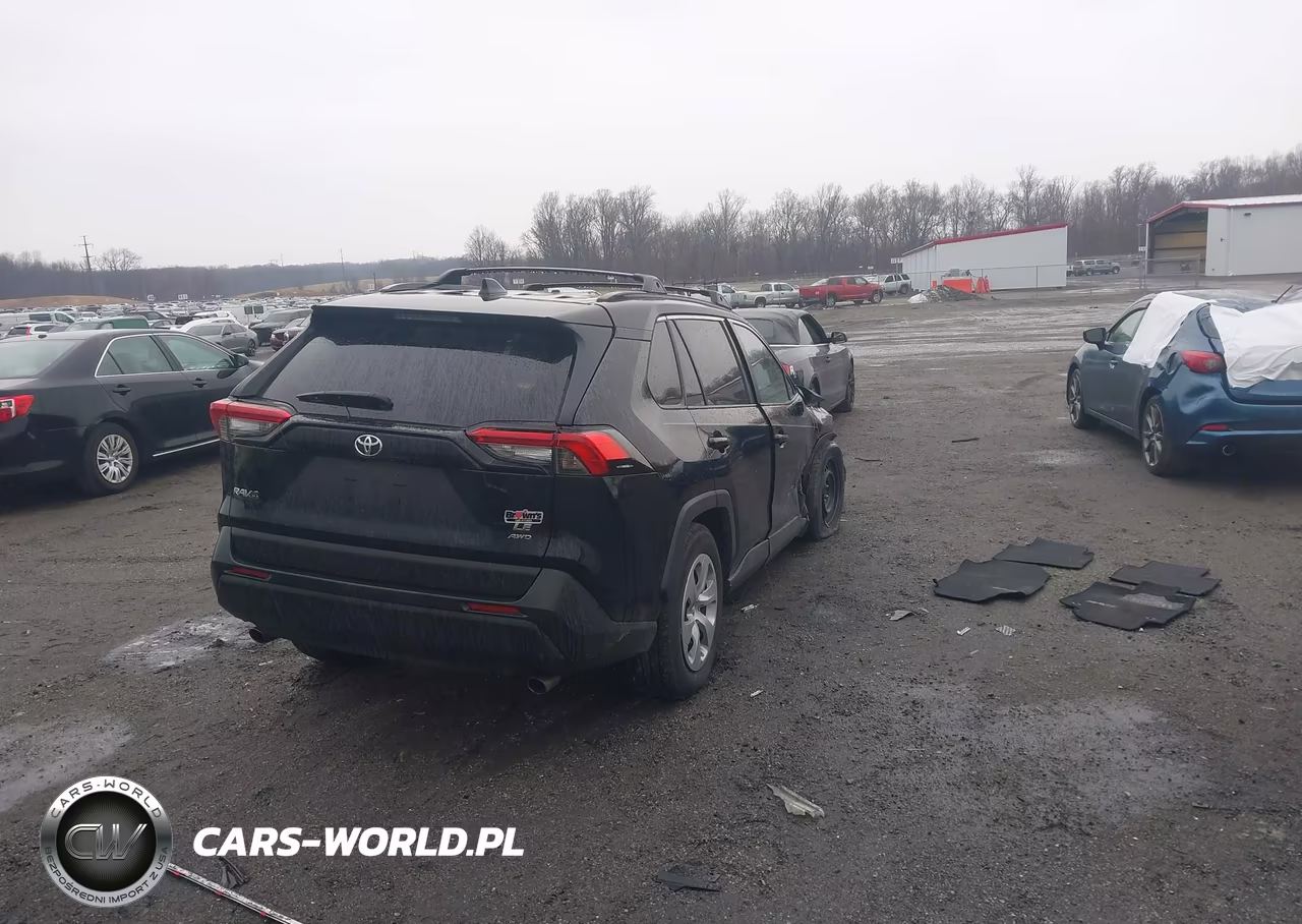 2020 Toyota Rav4 Le VIN:2T3G1RFV7LW090881 - 4