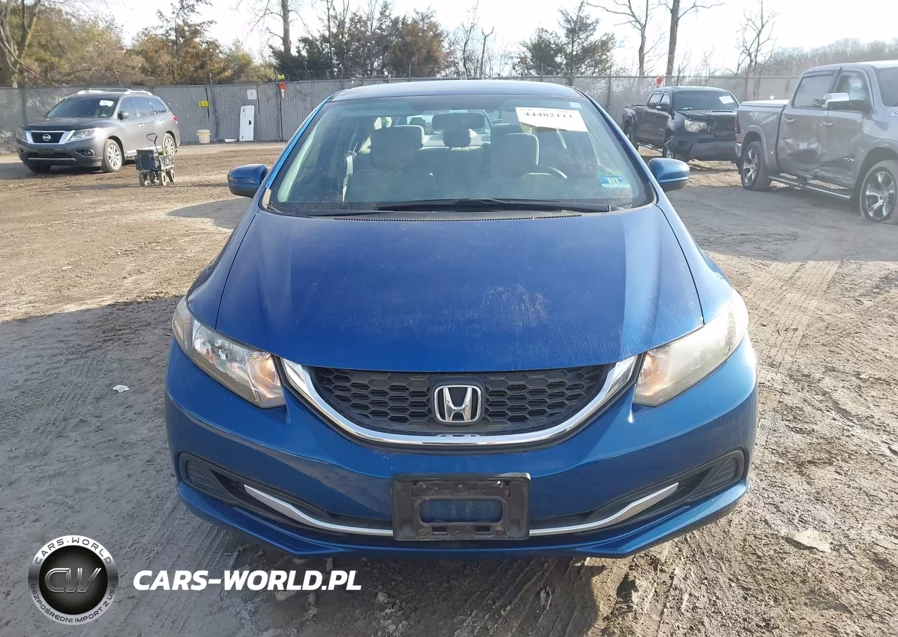 2014 Honda Civic Lx VIN:19XFB2F58EE271678 - 12