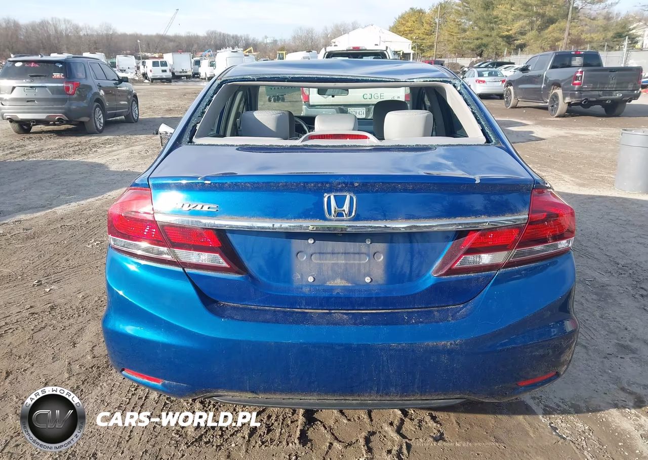 2014 Honda Civic Lx VIN:19XFB2F58EE271678 - 16