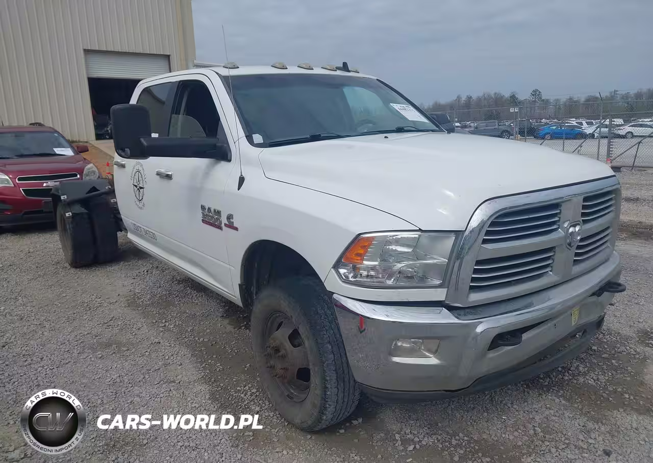 2017 Ram 3500 Big Horn 4X4 8' Box
