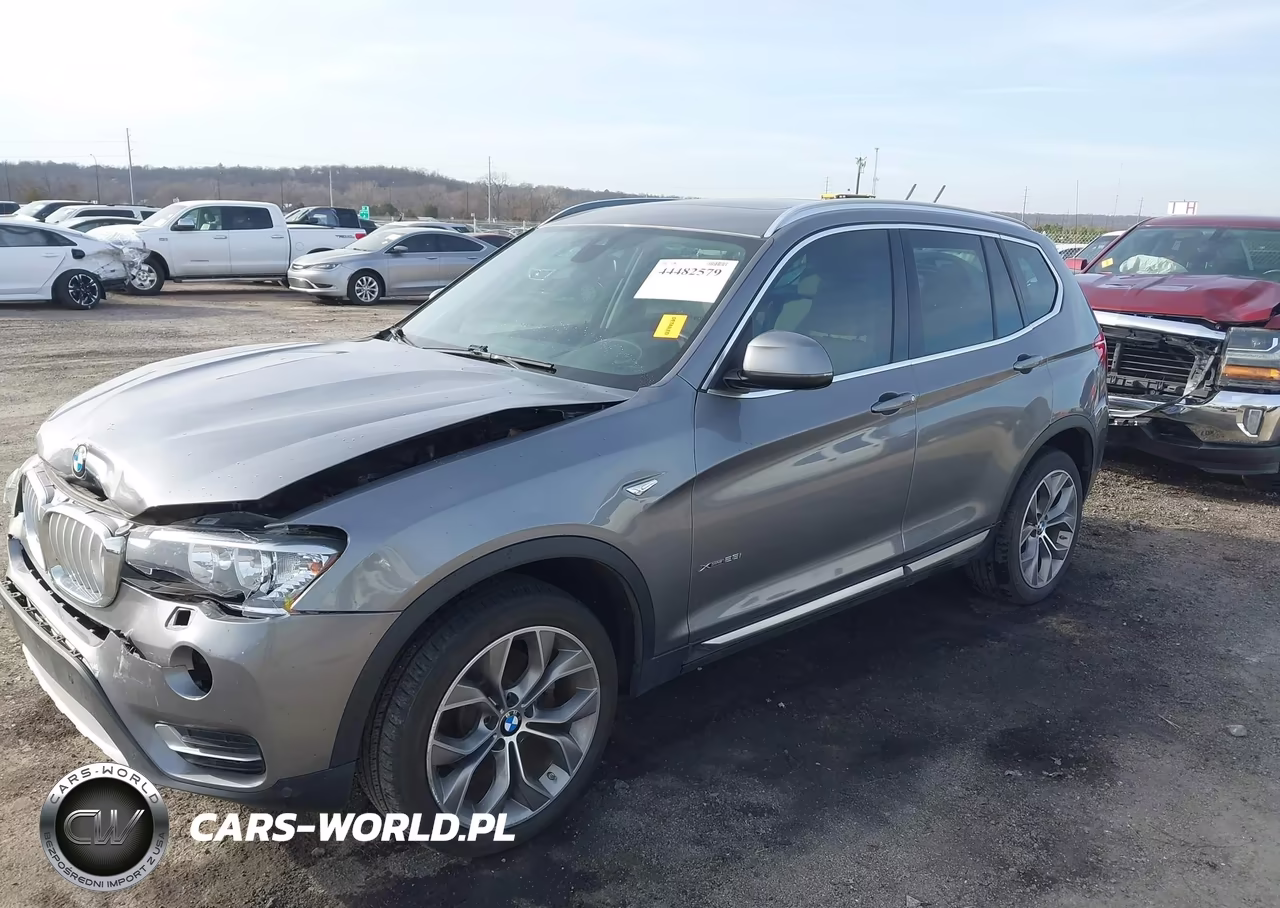 2017 BMW X3 xDrive28I VIN:5UXWX9C33H0W71155 - 2