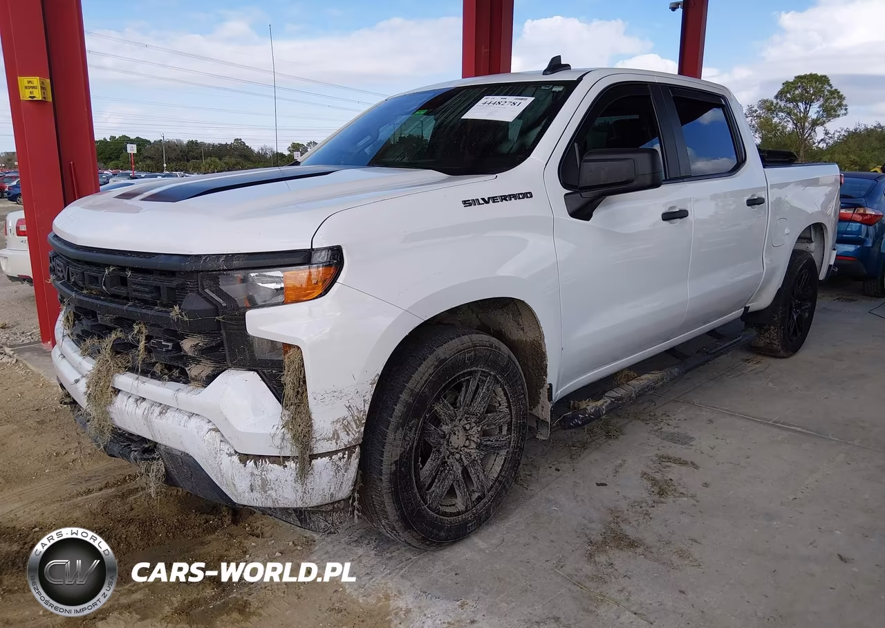 2023 Chevrolet Silverado 1500 2Wd Short Bed Custom VIN:1GCPABEK1PZ199602 - 2