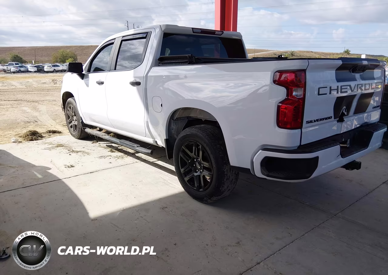 2023 Chevrolet Silverado 1500 2Wd Short Bed Custom VIN:1GCPABEK1PZ199602 - 3