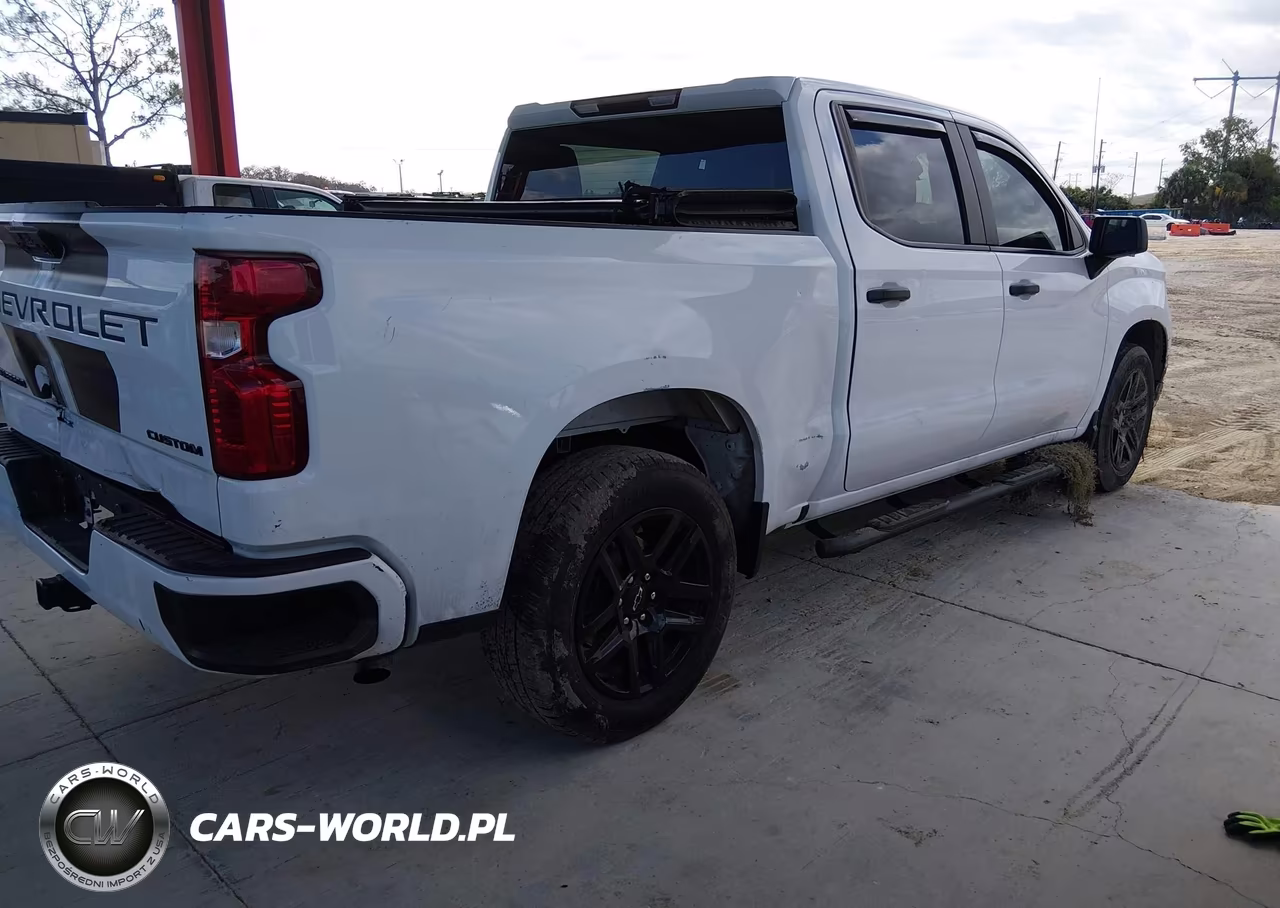 2023 Chevrolet Silverado 1500 2Wd Short Bed Custom VIN:1GCPABEK1PZ199602 - 4