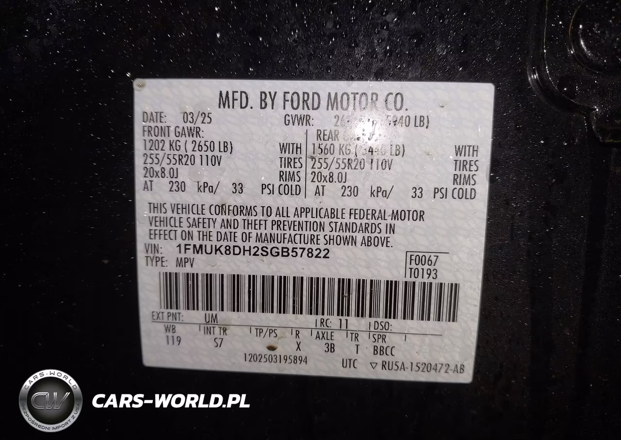 2025 Ford Explorer Active VIN:1FMUK8DH2SGB57822 - 9