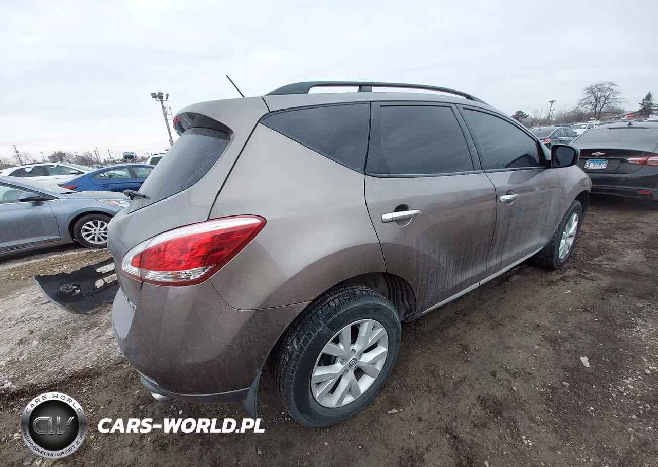 2011 Nissan Murano Sv VIN:JN8AZ1MW3BW152048 - 4