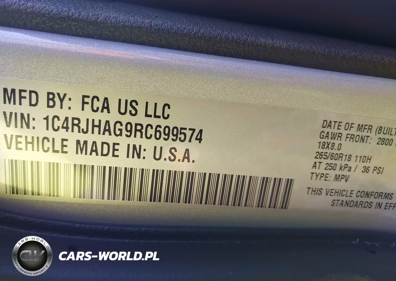 2024 Jeep Grand Cherokee Laredo X 4X4 VIN:1C4RJHAG9RC699574 - 9