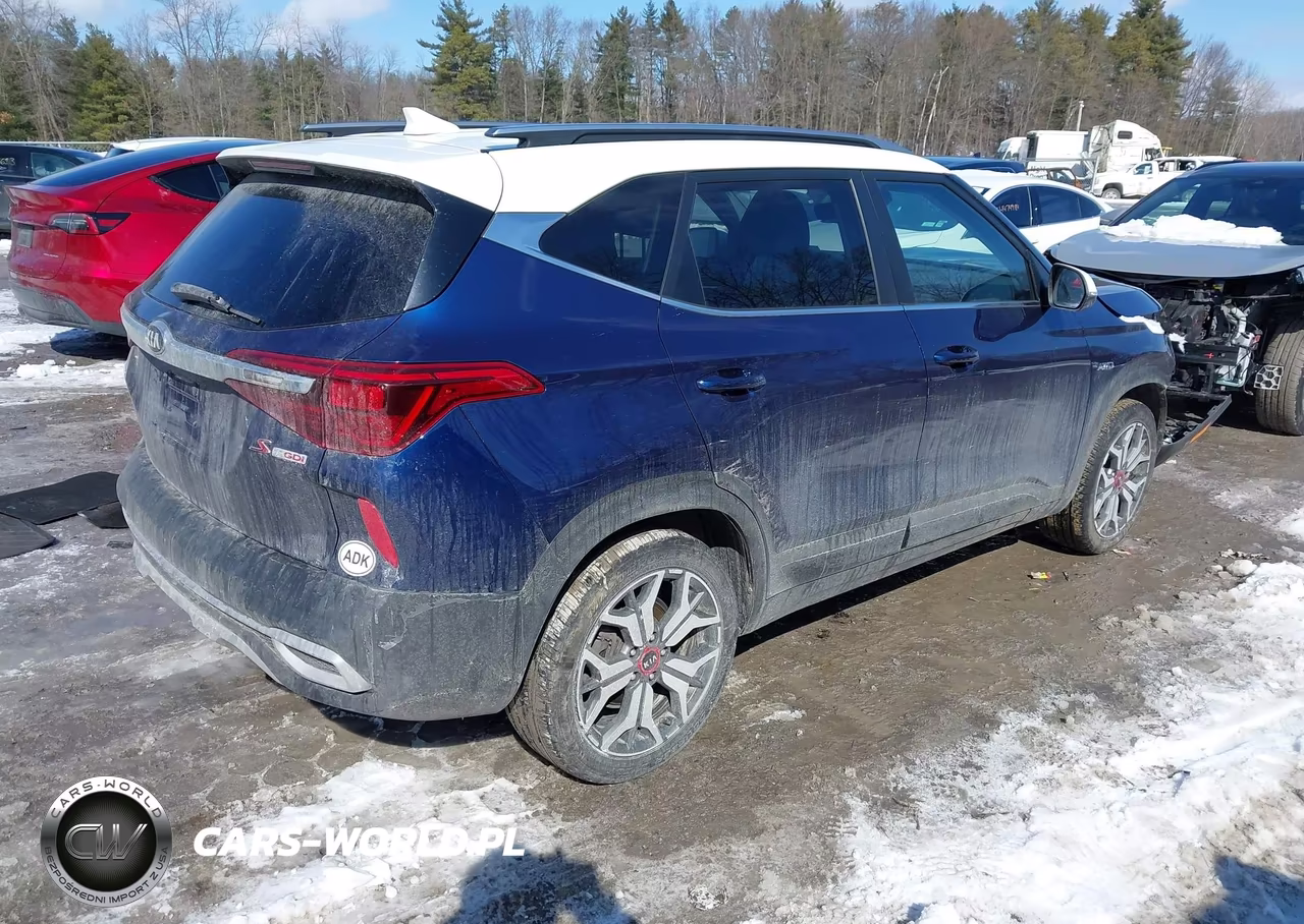 2021 Kia Seltos S Turbo VIN:KNDEUCA25M7041281 - 4