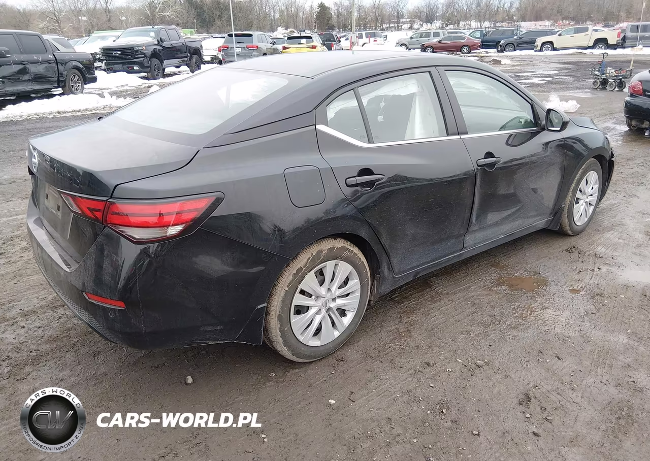 2020 Nissan Sentra S Xtronic Cvt VIN:3N1AB8BV7LY278297 - 4