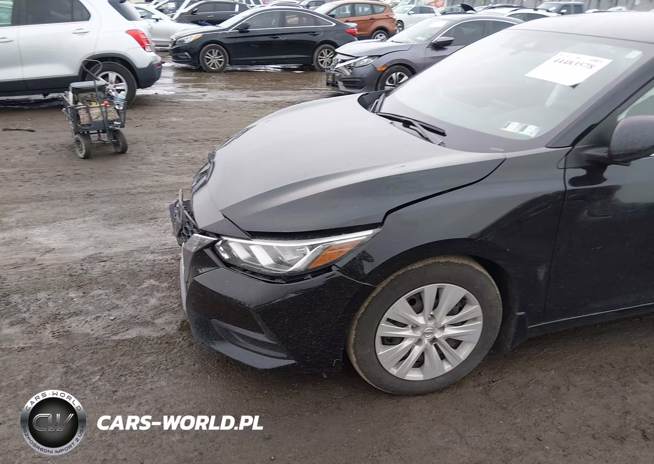 2020 Nissan Sentra S Xtronic Cvt VIN:3N1AB8BV7LY278297 - 6