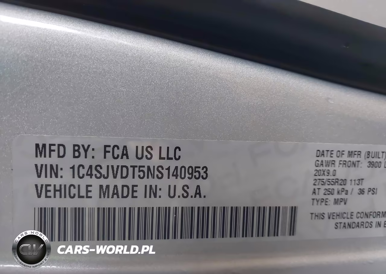 2022 Jeep Wagoneer Series Iii 4X4 VIN:1C4SJVDT5NS140953 - 9
