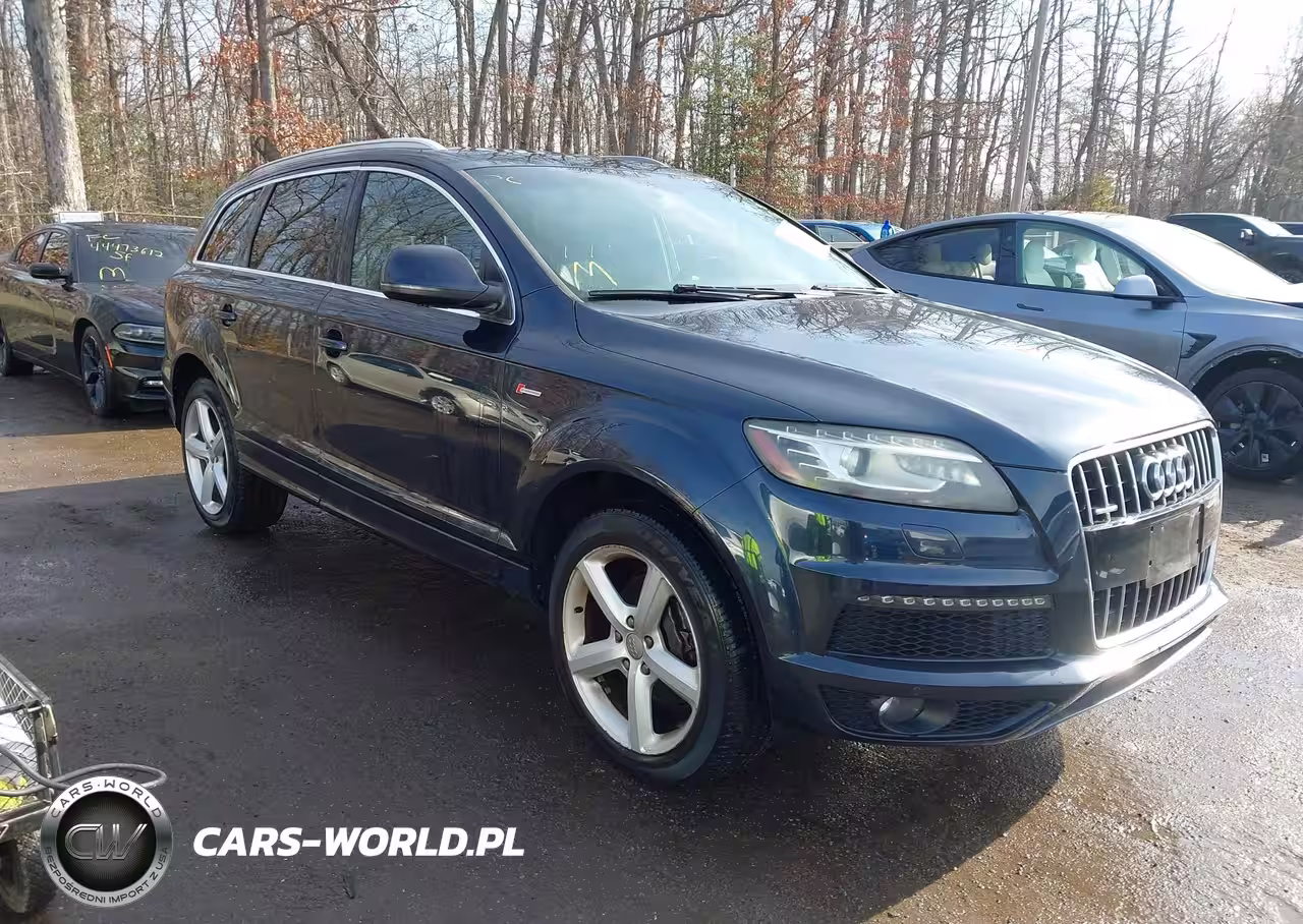 2012 Audi Q7 3.0T S Line Prestige