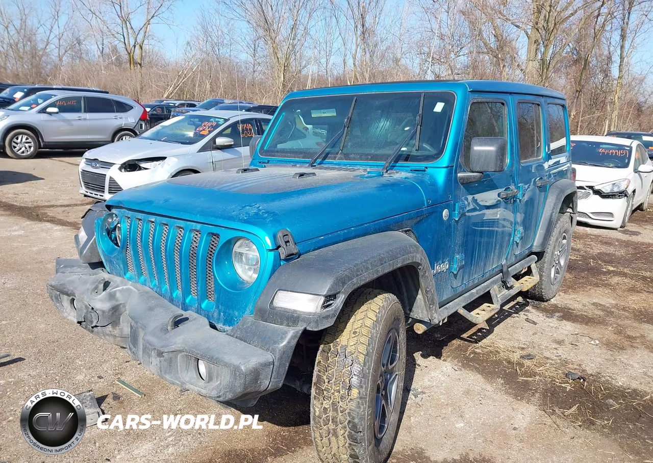 2020 Jeep Wrangler Unlimited Sport S 4X4 VIN:1C4HJXDN3LW337486 - 2
