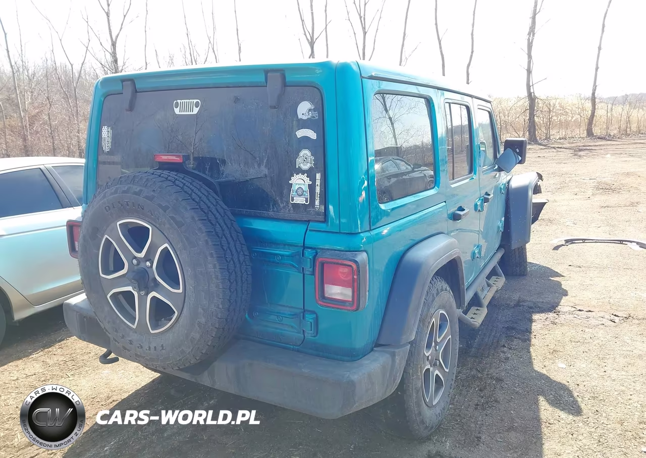 2020 Jeep Wrangler Unlimited Sport S 4X4 VIN:1C4HJXDN3LW337486 - 4