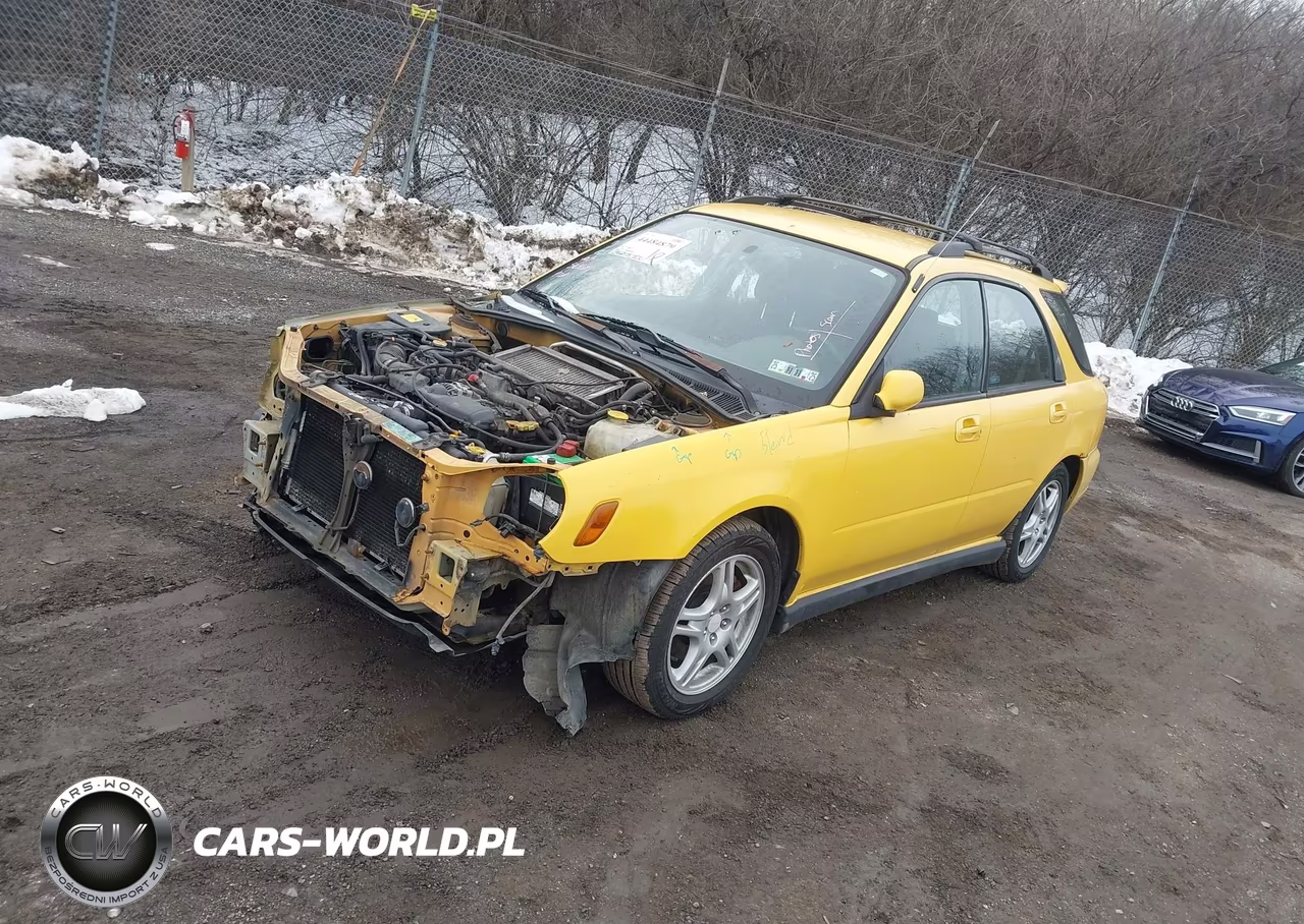 2003 Subaru Impreza Wrx VIN:JF1GG29643H805511 - 2