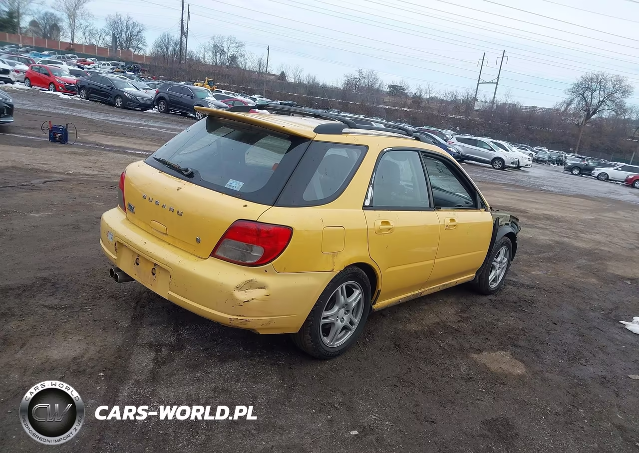 2003 Subaru Impreza Wrx VIN:JF1GG29643H805511 - 4