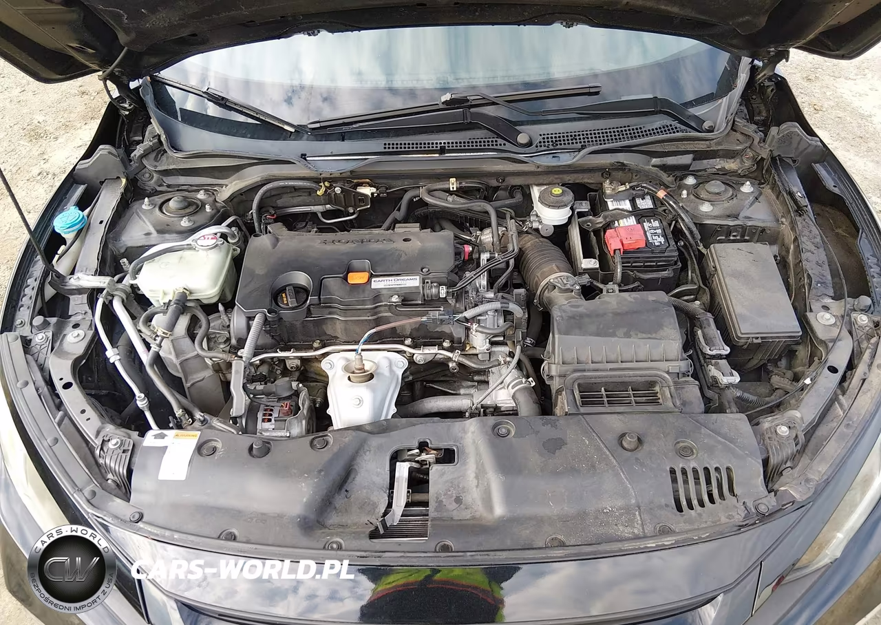 2019 Honda Civic Lx VIN:19XFC2F63KE026224 - 10