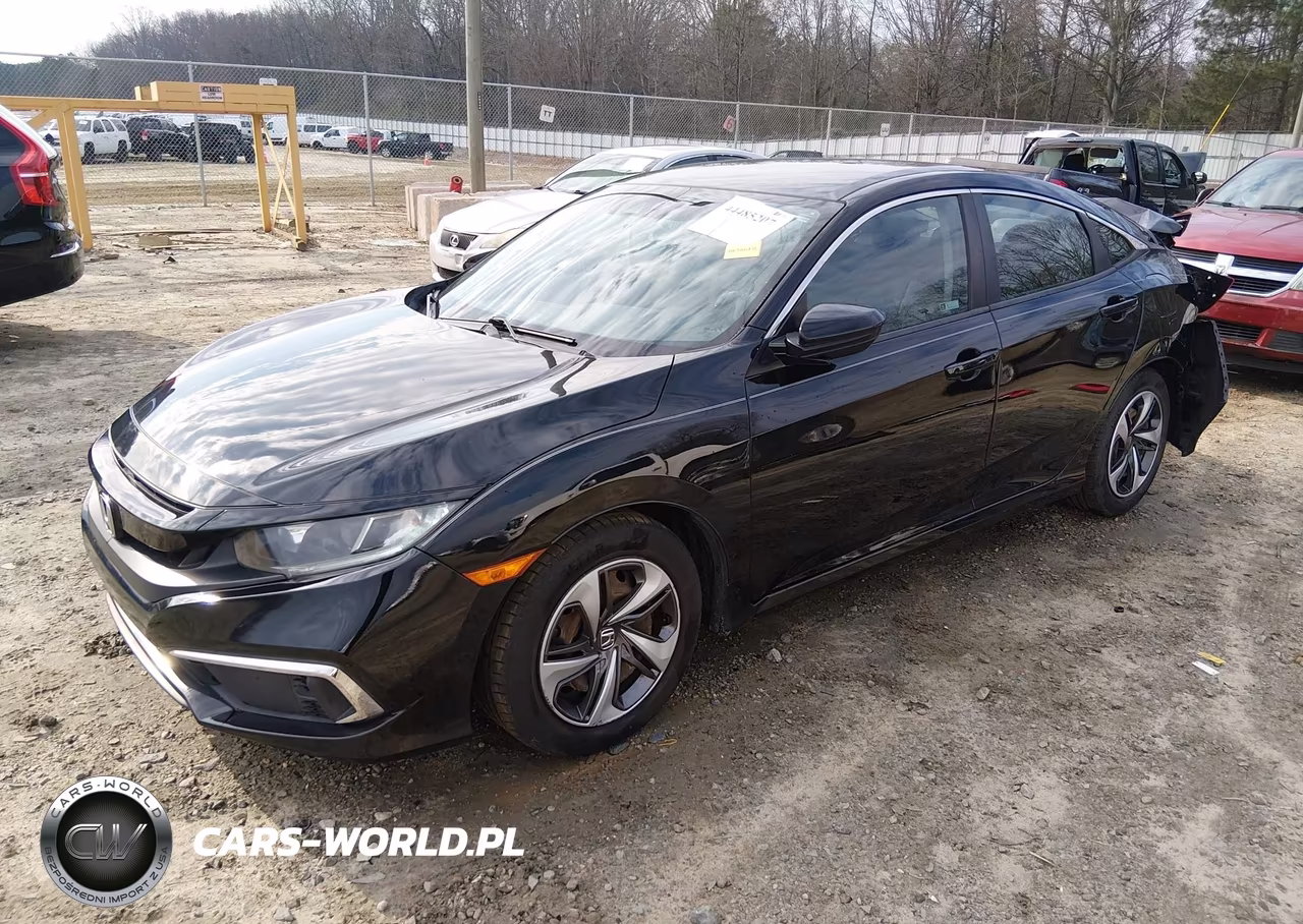 2019 Honda Civic Lx VIN:19XFC2F63KE026224 - 2